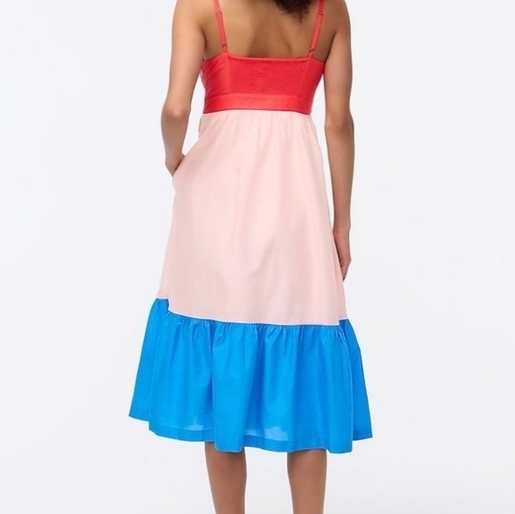 NWOT J CREW  Re Imagined Cotton Cutout Sundress Maxi - Picture 2 of 10